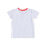 Baseball Stripe - Loungewear Short Set