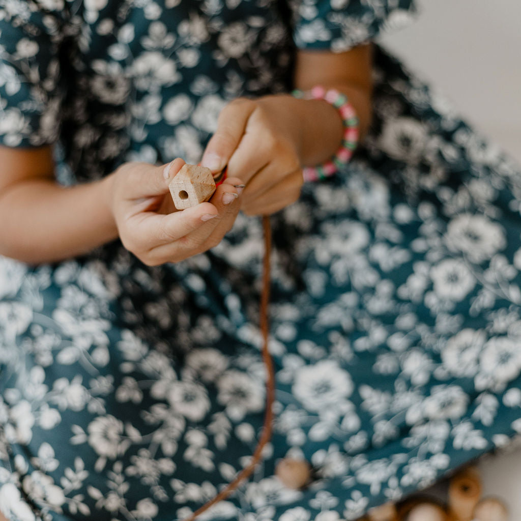 DIY Lacing Kit /Wood and Leather Lacing Kit