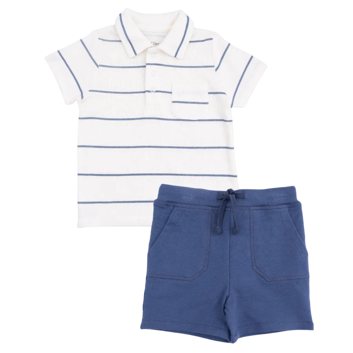 Vintage Stripe - Polo with Casual Short