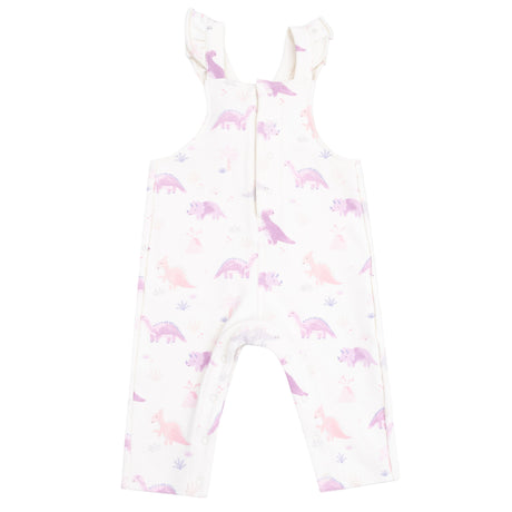 Front Placket Ruffle Overall - HoneyBug 