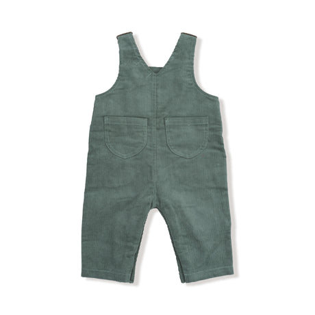 Classic Overall with Apple Applique - HoneyBug 