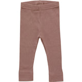 Dusty Rose Organic Leggings - HoneyBug 