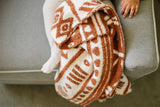 Rust Alpine Plush Blanket - HoneyBug 