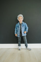 Mebie Baby Jean Jacket - HoneyBug 