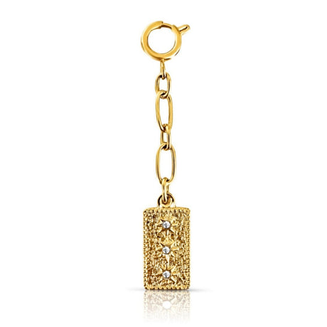 Merritt Sunburst Tag Charm - HoneyBug 