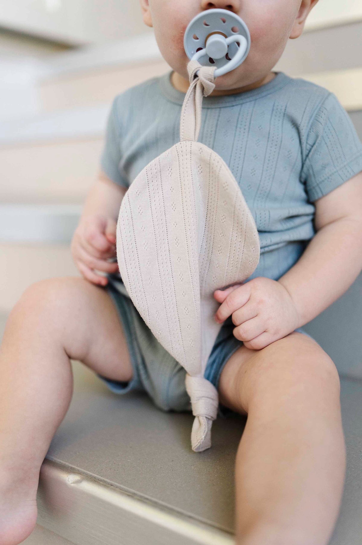 Paci Lovey- Pointelle Collection - HoneyBug 