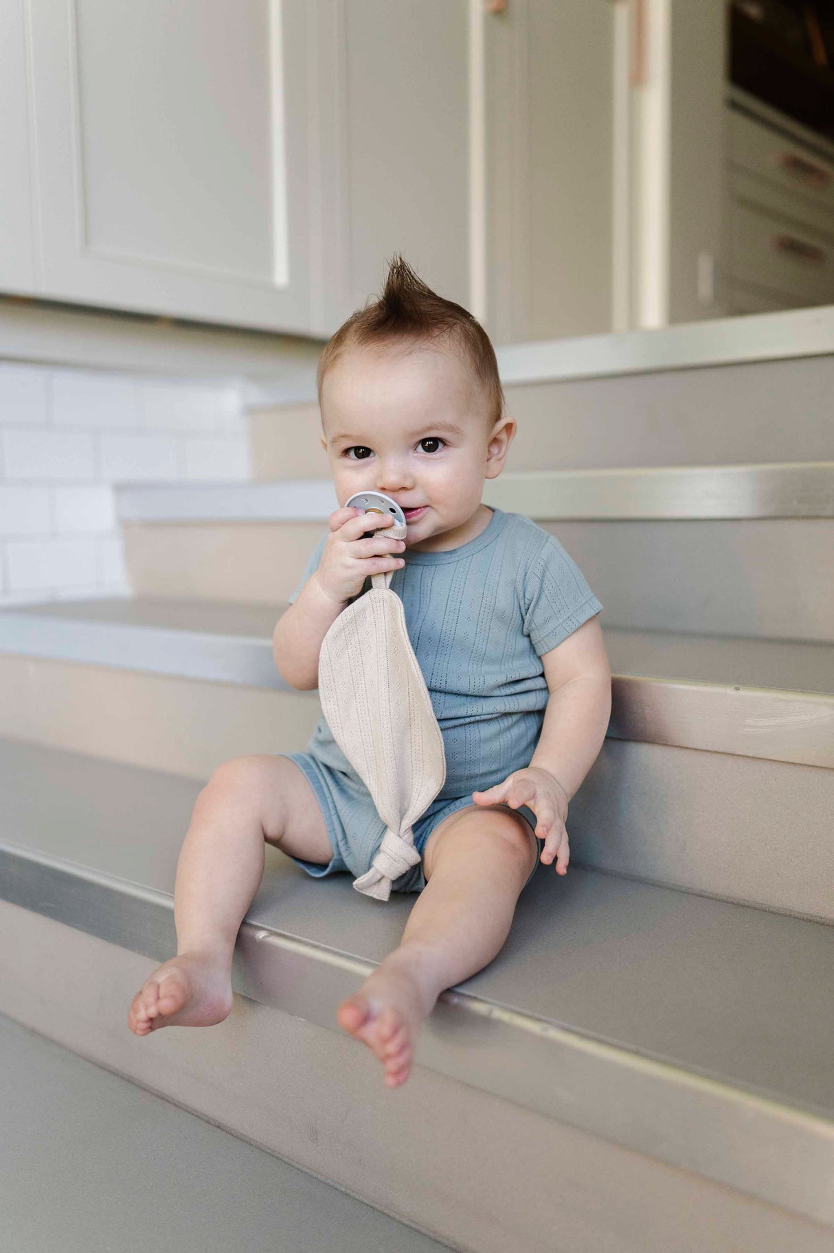 Paci Lovey- Pointelle Collection - HoneyBug 