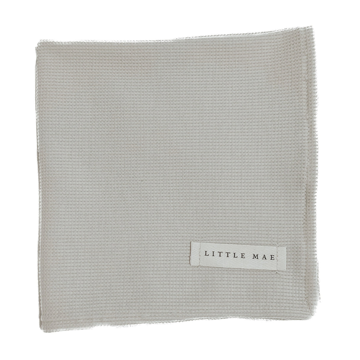 Coco Ivory Waffle Knit Blanket