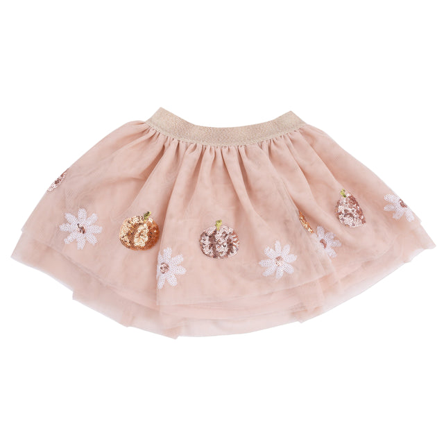 Pumpkins and Flowers Tutu Skirt - HoneyBug 