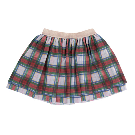 Holiday Plaid - Holiday Plaid Tutu Skirt - HoneyBug 