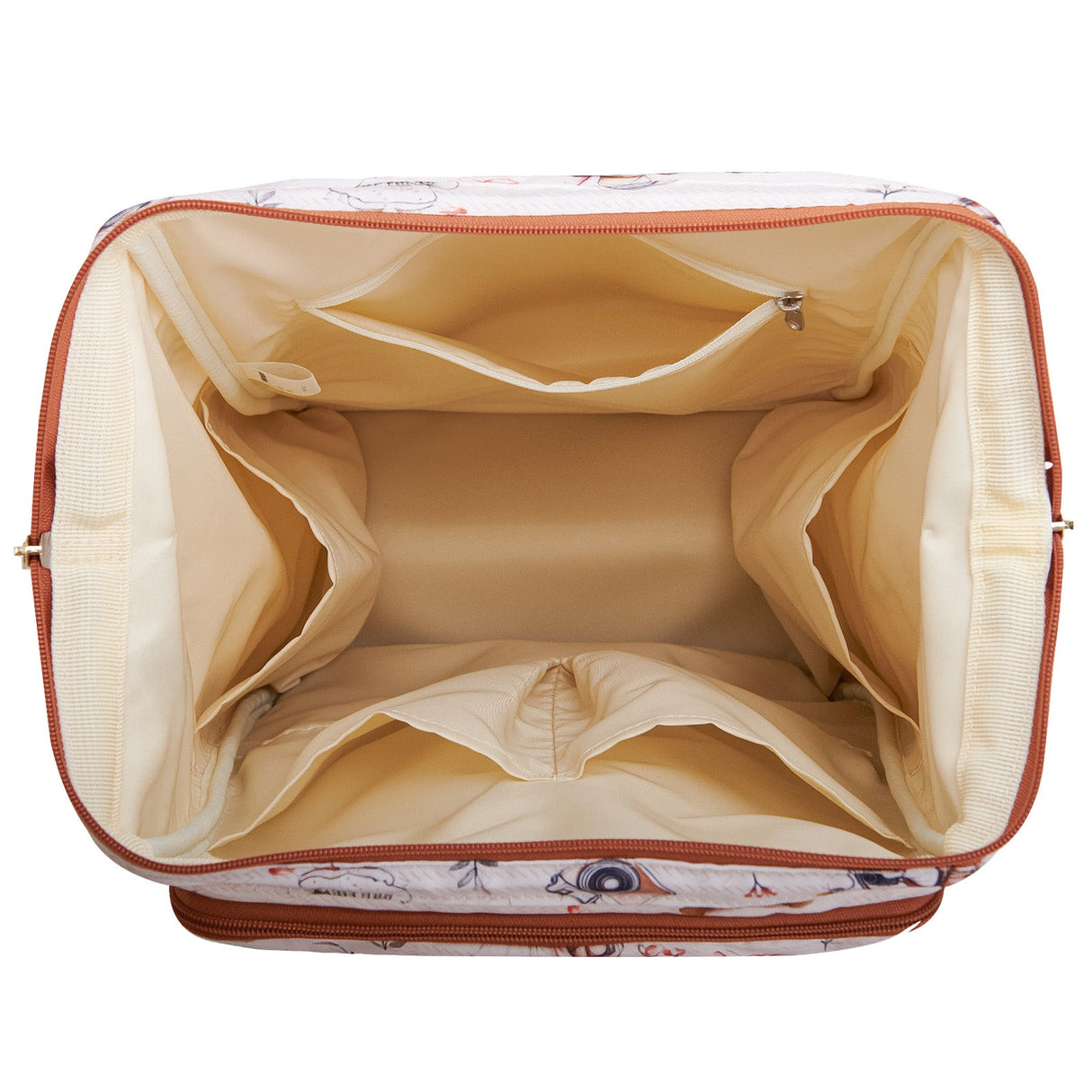 Open-Wide Diaper Backpack