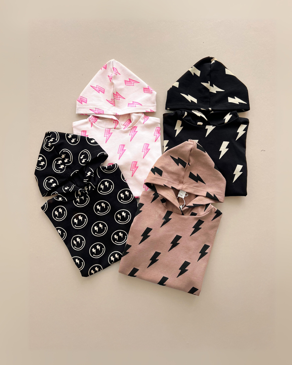 Hooded Bubble Romper  | Electric Smiley - HoneyBug 