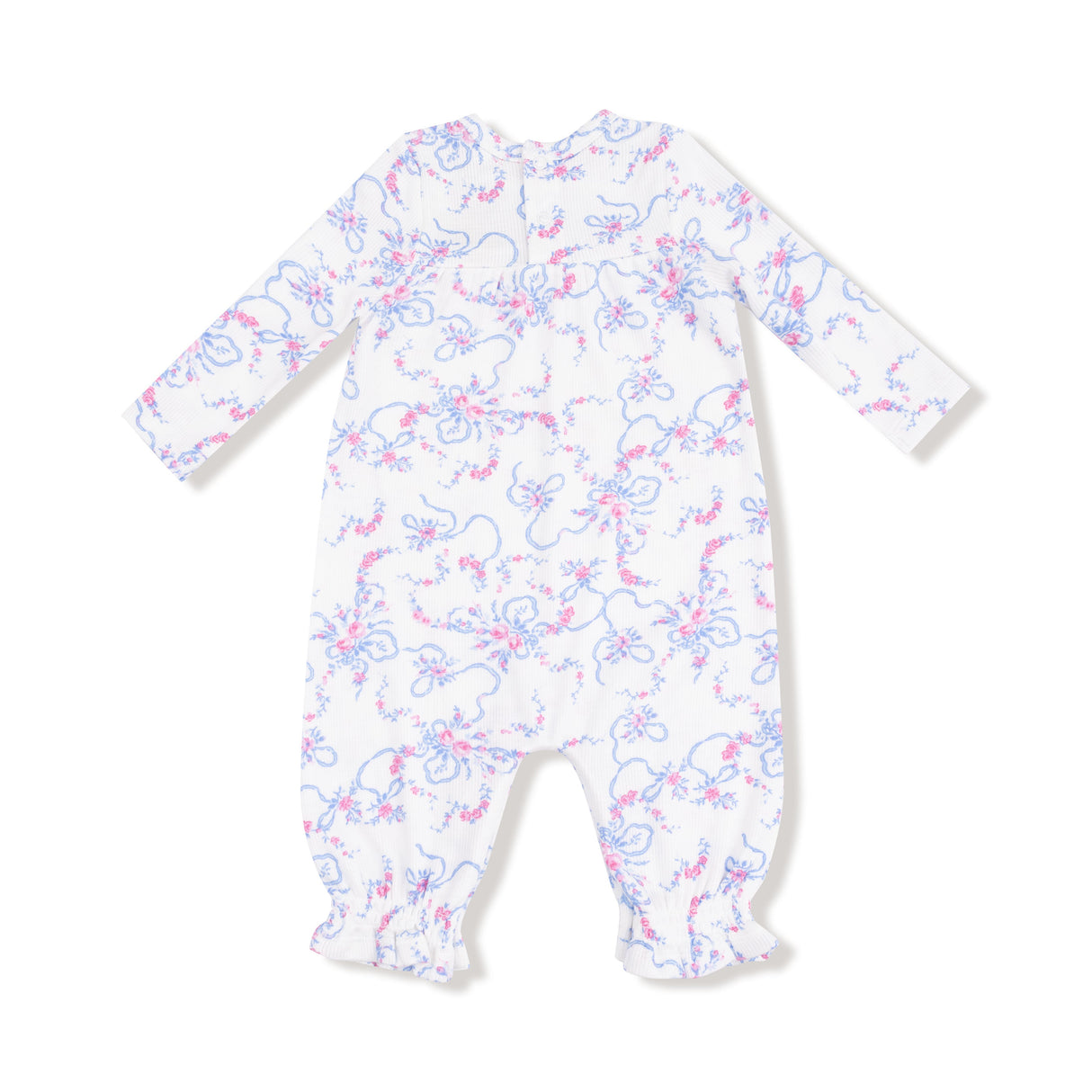 Cuffed Sleeve Romper - HoneyBug 