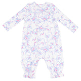 Cuffed Sleeve Romper - HoneyBug 