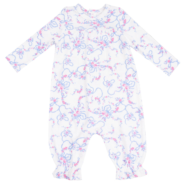 Cuffed Sleeve Romper - HoneyBug 