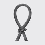 Heatless Hair Curler in Satin - Charcoal - HoneyBug 