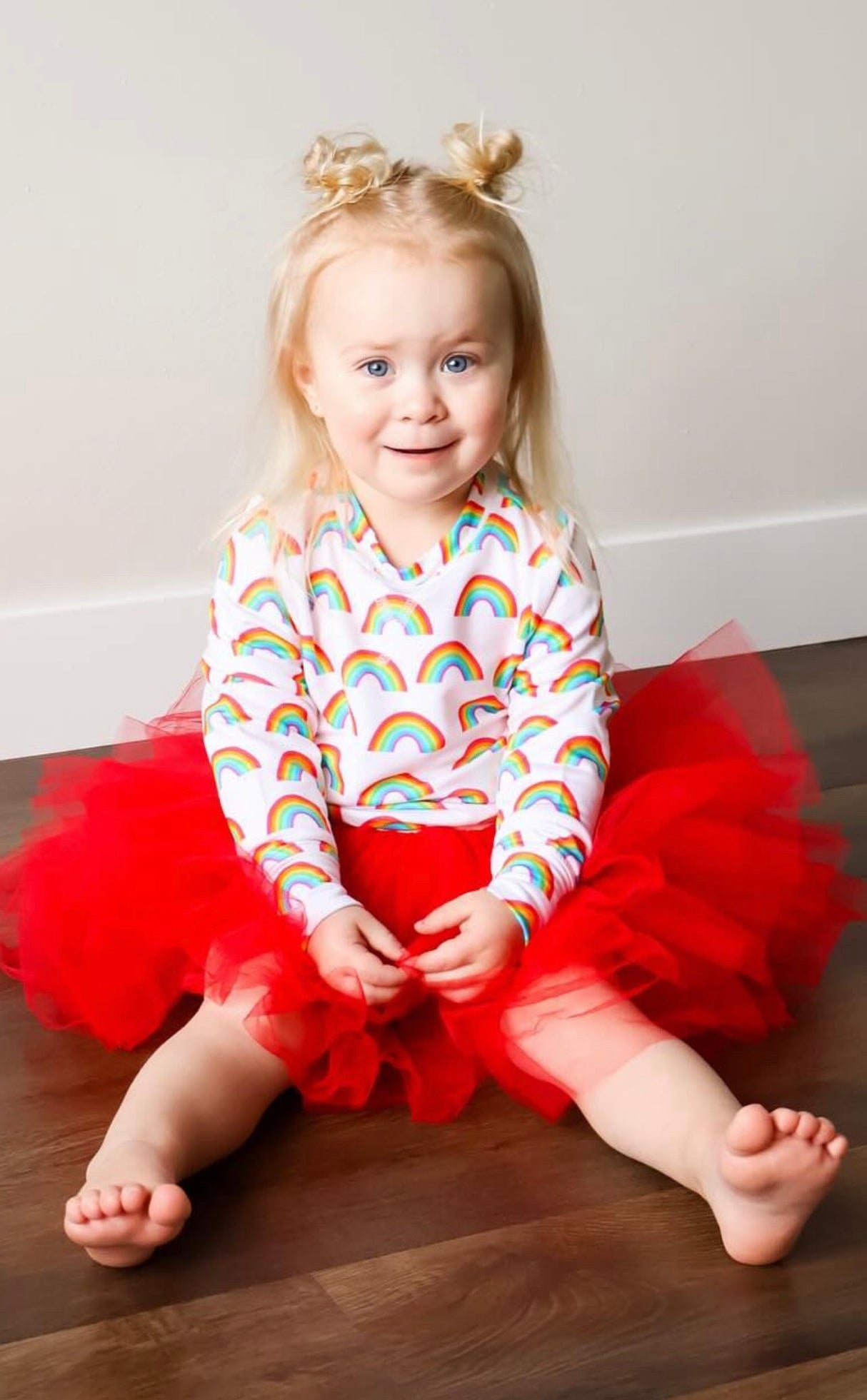 Rainbow Pullover - HoneyBug 