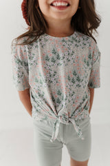 Girl's Tie Front Shirt