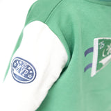 Letterman Jacket - Green - HoneyBug 