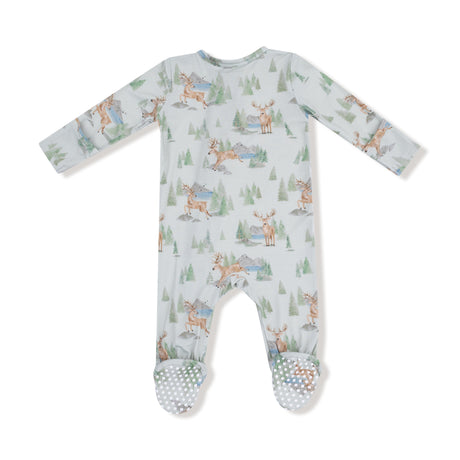 2 Way Zipper Footie - Buck Deer - HoneyBug 