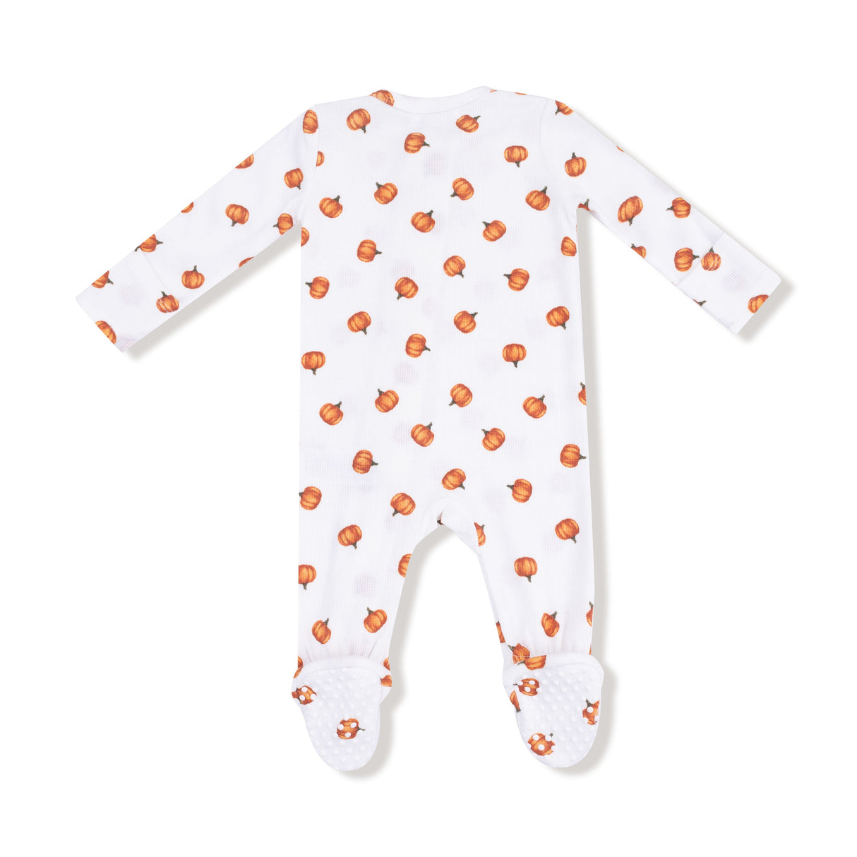 2 Way Zipper Footie - Little Pumpkins - HoneyBug 