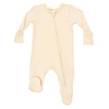 Solid Italian Straw - 2 Way Zipper Footie