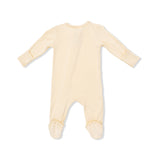 Solid Italian Straw - 2 Way Zipper Footie