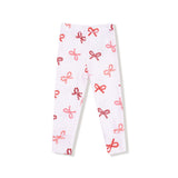 Loungewear Set - Candy Cane Bows - HoneyBug 