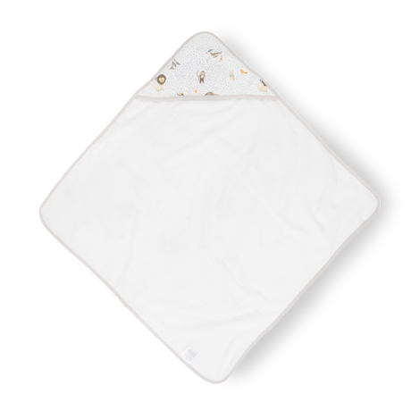 Infant Hooded Towel - Party Animals - HoneyBug 