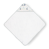 Infant Hooded Towel - Peacock - HoneyBug 