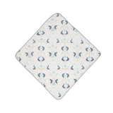 Infant Hooded Towel - Peacock - HoneyBug 