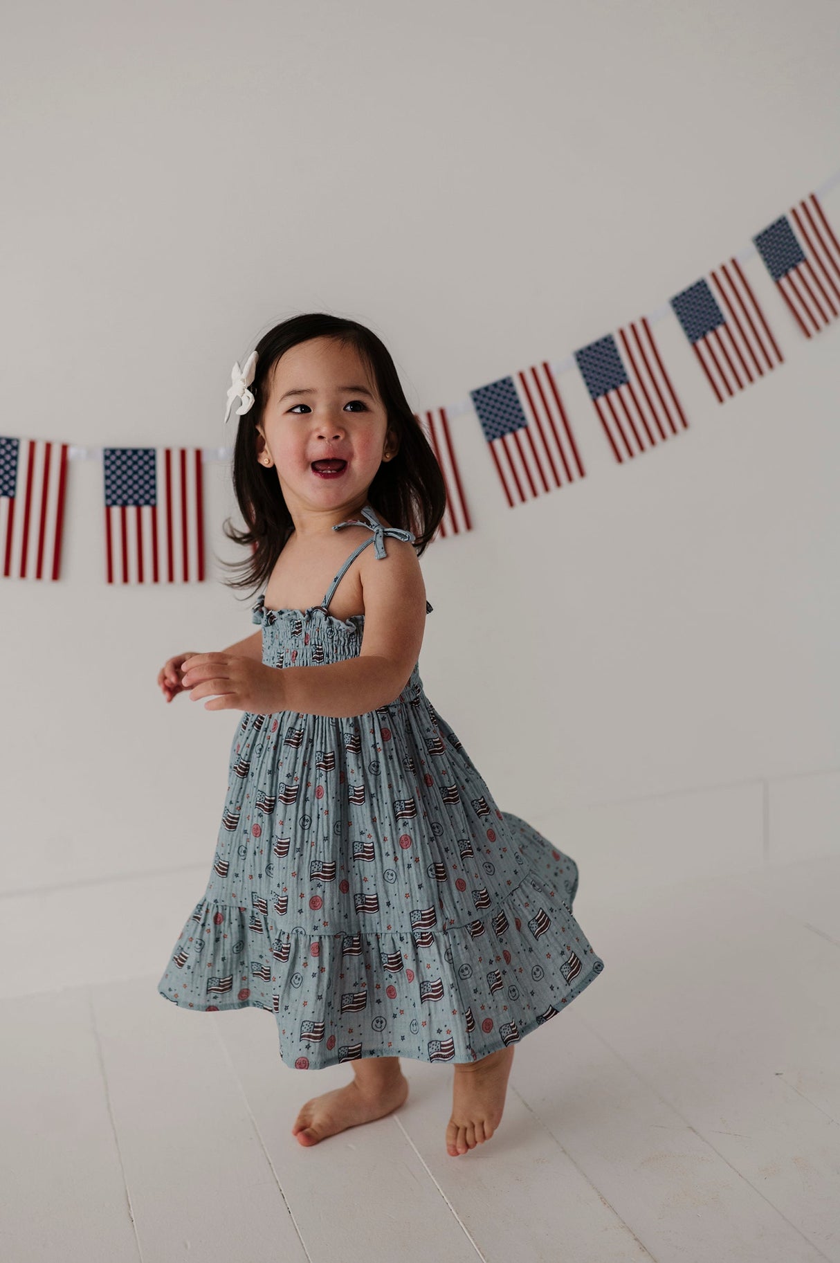 Tiered Mini Dress - HoneyBug 