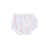 Tulip Stripe - Scallop Back Top with Bloomer & Headband