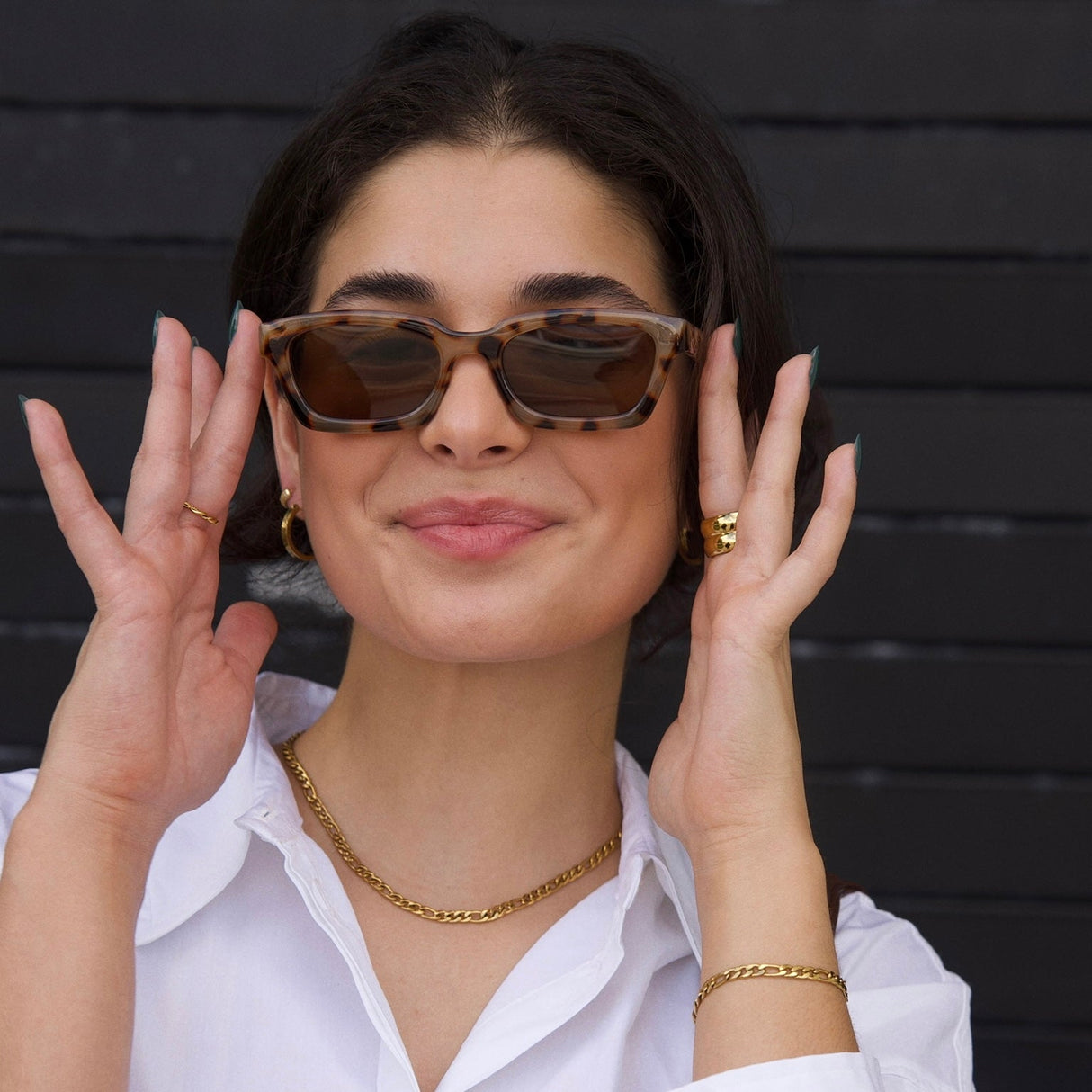 Veda Figaro Chain Necklace - HoneyBug 