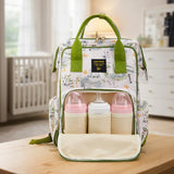 Open-Wide Diaper Backpack