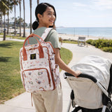 Open-Wide Diaper Backpack