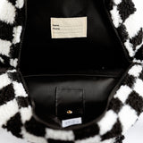 Black & White Sherpa Backpack