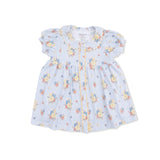 Country Stitch Floral - Betty Dress Puff Sleeve with Bloomer