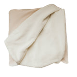 Oat Ribbed Toddler Blanket