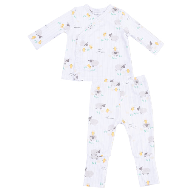 Take Me Home Set with Roll Over Cuff Pant - Just Hatched - Unisex - HoneyBug 