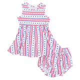 Stars and Stripes - Tank Dress with Bloomer