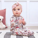 Cowgirl Cutie Bamboo Zipper Romper - HoneyBug 