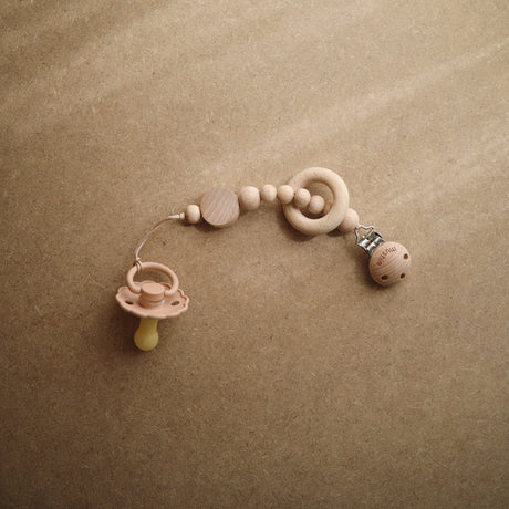 Silicone Pacifier Clip | Mila - HoneyBug 