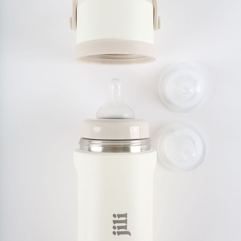 All-In-One Baby Bottle - Almond - HoneyBug 