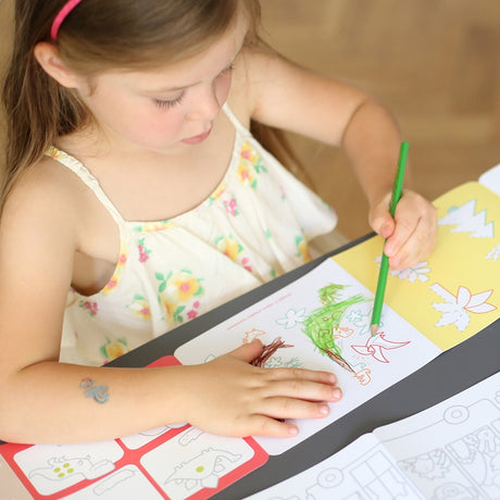 Looong Coloring Books - I Love Coloring - Dinosaurs - HoneyBug 