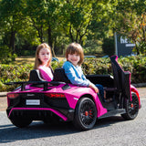 24V Lamborghini Aventador 2 Seater Ride On Car for Kids: Advanced Brushless Motor & Differential for High-Octane Fun