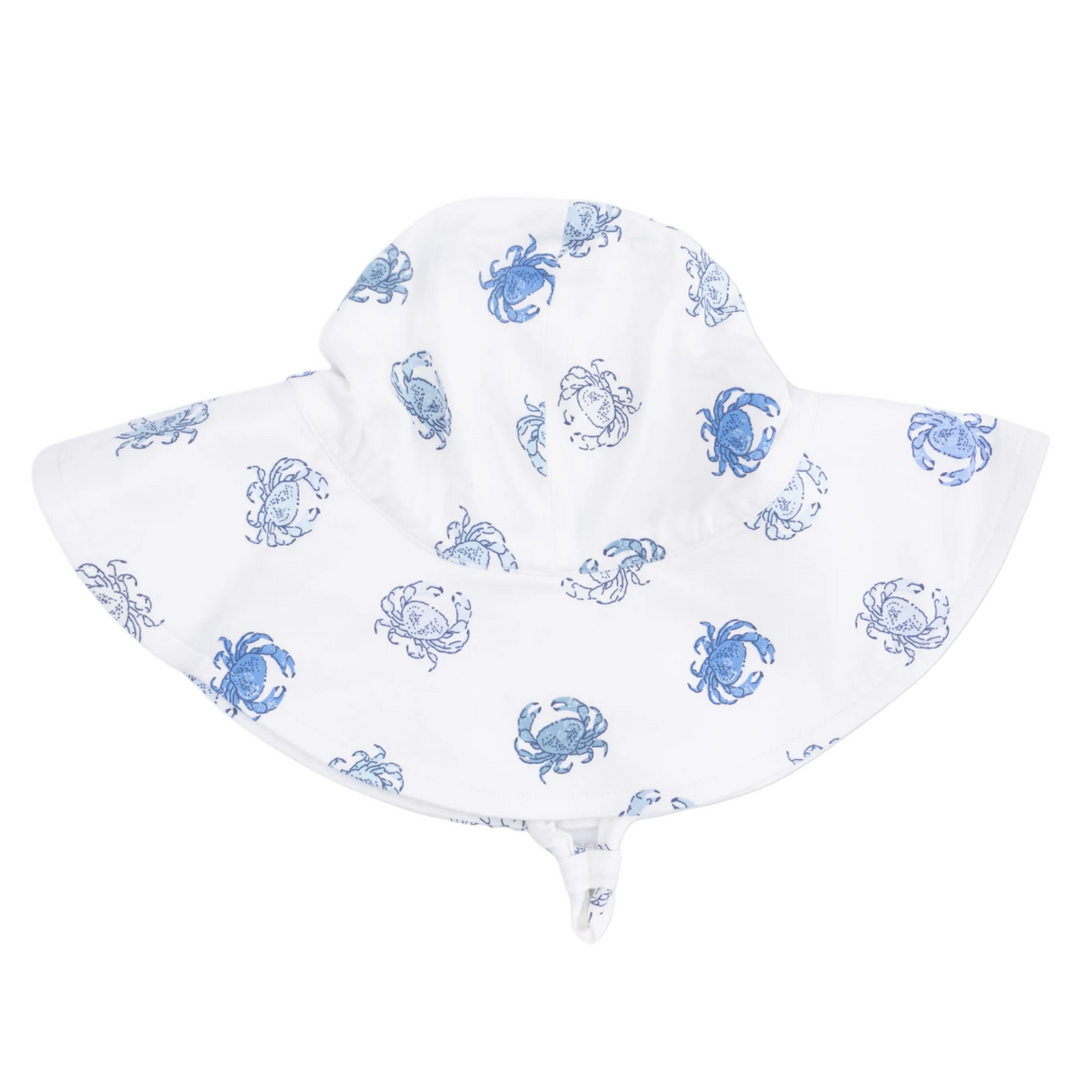 Blue Crabs - Wide Brim Sun Hat