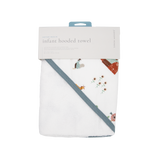 Infant Hooded Towel - Farmyard - HoneyBug 