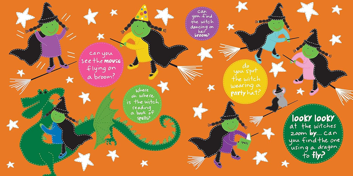 Looky Looky Happy Halloween: A Sweet and Spooky Seek-and-Find Halloween Adventure - HoneyBug 