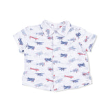 Vintage Planes - Polo Button Up with Everyday Short